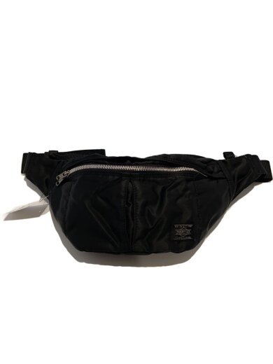 商品画像：ウエストバッグ/ナイロン/BLK/無地 1