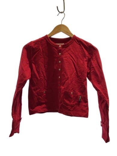 商品画像：カーディガン(薄手)/--/コットン/RED/6376WX89 1