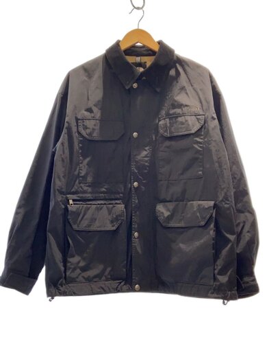 商品画像：MOUNTAIN COVERALL_マウンテン カバーオール/L/ナイロン/BLK/無地 1