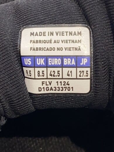 画像：MIZUNOローカットスニーカー/27.5cm/BLK/D1GA3337015