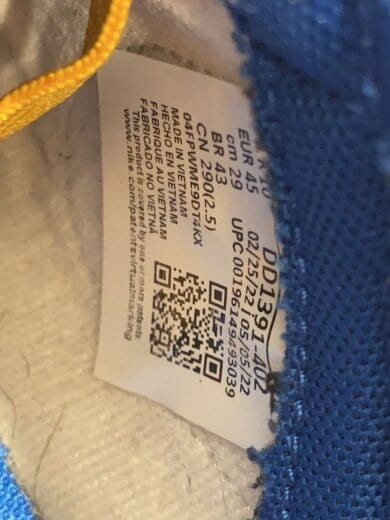 商品画像：ローカットスニーカー_DD1391-402/29cm/BLU 5