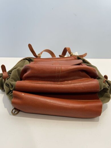 商品画像：リュック/レザー/BRW/角擦れ有/レザー部分傷有 4