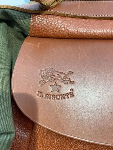 商品画像：リュック/レザー/BRW/角擦れ有/レザー部分傷有 5