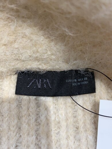 商品画像：ニット・セーター(厚手)/M/ポリエステル/CRM/無地/2756/156/712 3