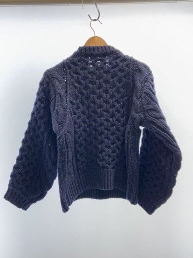 商品画像：ニット・セーター(厚手)/FREE/アクリル/NVY/11243-073 2