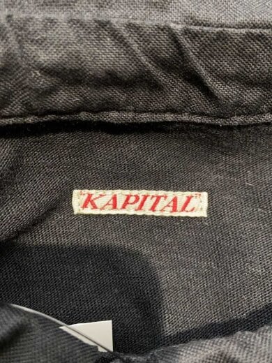 商品画像：長袖シャツ/--/コットン/BLK/無地 3