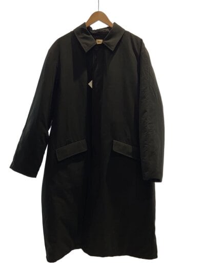 商品画像：ステンカラーコート/L/ポリエステル/BLK/3820200007 1