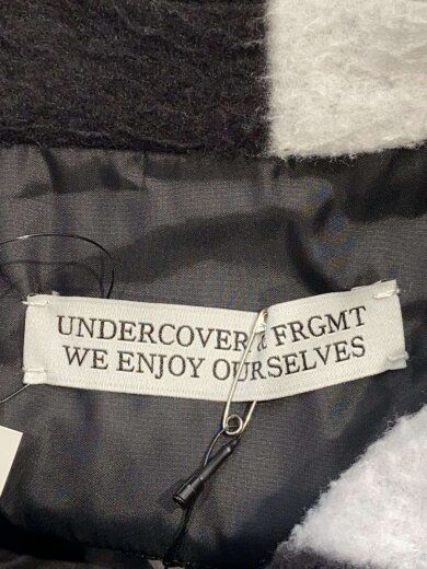 商品画像：コート/2/ポリエステル/WHT/チェック/uc2c9305-2 3