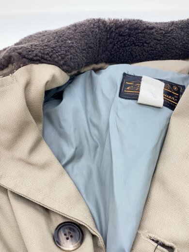 商品画像：ダウンライナーコート/--/コットン/BEG/80s/汚れ有 6