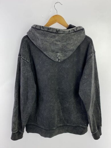 商品画像：ジップパーカー/M/コットン/BLK/無地 2