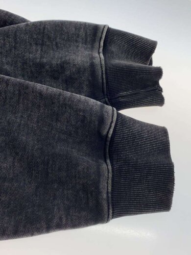 商品画像：ジップパーカー/M/コットン/BLK/無地 5