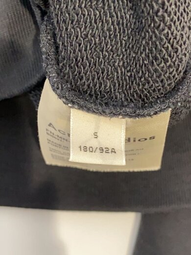 商品画像：スウェット/S/コットン/BLK/無地/FN-MN-SWEA000033 4