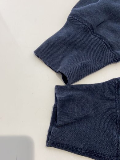 商品画像：スウェット/XL/コットン/NVY/90～00s/カナダ製/紙タグ/色落ち有/袖口ダメージ有 6