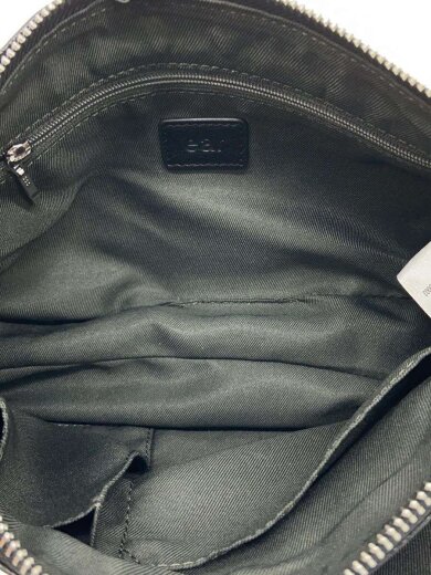 商品画像：ショルダーバッグ/レザー/BLK/無地 6