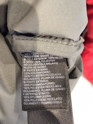 商品画像：ダウンジャケット/S/ナイロン/RED/F10PA19 4