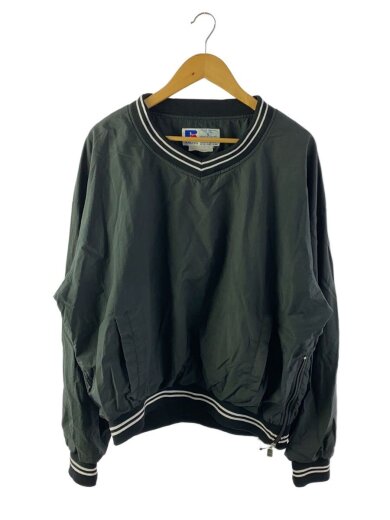 商品画像：長袖Tシャツ/L/ナイロン/BLK/無地 1