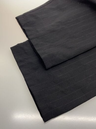 商品画像：221 village×LECHOPPE/長袖シャツ/2/ウール/BLK/ストライプ/22SJK-VEX01LC 5