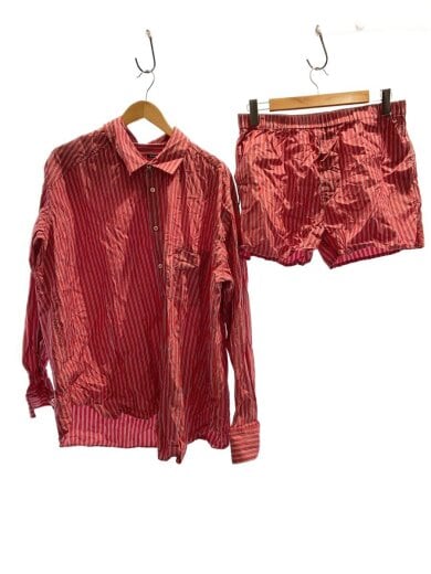 商品画像：セットアップ/1/コットン/RED/ストライプ/tjugofyra-6-ds 1