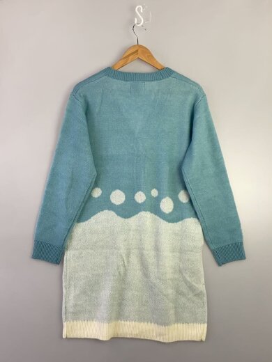 商品画像：カーディガン(薄手)/FREE/アクリル/マルチカラー/総柄/マリルリ Free 2