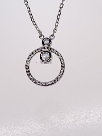 商品画像：ネックレス/--/カラーストーン/SLV/トップ有/レディース/5647181// 5
