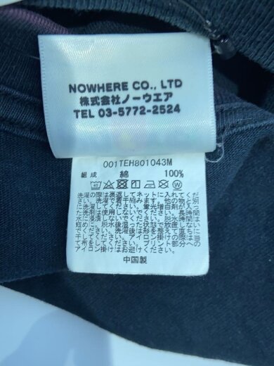 商品画像：Tシャツ/XL/コットン/BLK/無地/001teh801043m 4