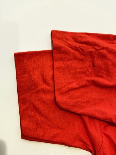 商品画像：MY SHIRT/Tシャツ/XL/コットン/RED/rush hold your fire/80s// 5