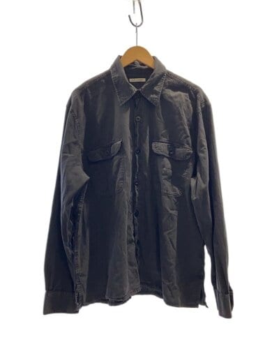 商品画像：長袖シャツ/L/コットン/GRY/WORK SHOP SHIRT 1