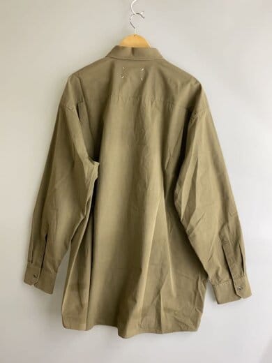 商品画像：長袖シャツ/40/コットン/KHK/S30DL0481 S53212/襟色褪せ// 2