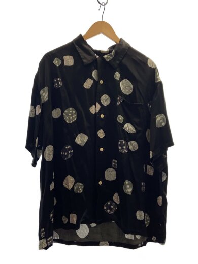 商品画像：WALLIS SHIRT S/S DICE/3/レーヨン/BLK/0121105011013// 1