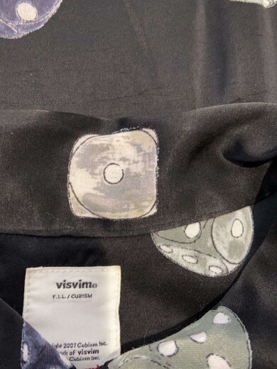商品画像：WALLIS SHIRT S/S DICE/3/レーヨン/BLK/0121105011013// 8