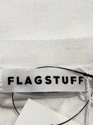 商品画像：Tシャツ/L/コットン/WHT/無地/FS1178 3