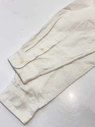 商品画像：シャツ/2/コットン/WHT/無地// 5