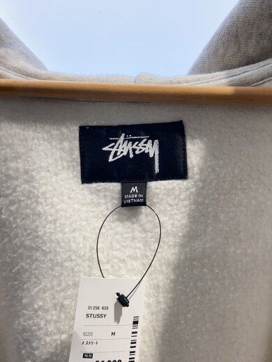 商品画像：Established Zip Hoodie/ジップパーカー/M/コットン/GRY/プリント/裾汚れ有 4