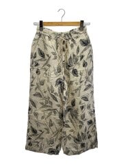 ワイドパンツ/38/リネン