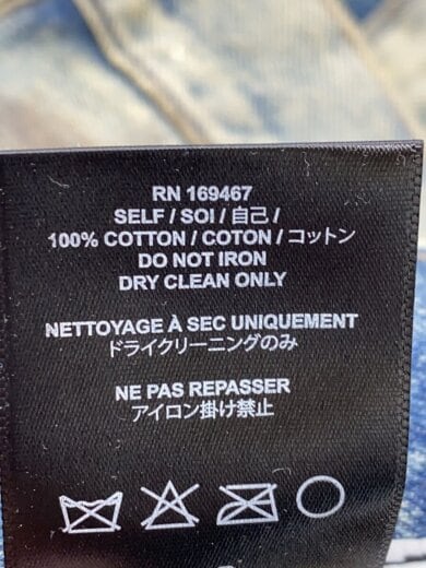 商品画像：ワイドパンツ/30/デニム/IDG/インディゴ 6