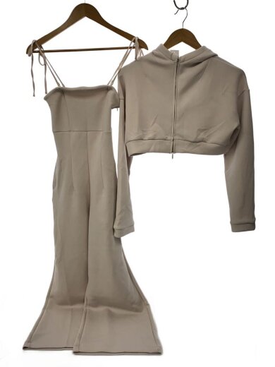 商品画像：パーカー×カットオールインワン/0/ポリエステル/SWCO244108 1