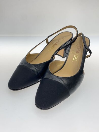 商品画像：G31318/パンプス/ブラック/シャネル 2