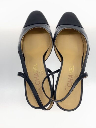 商品画像：G31318/パンプス/ブラック/シャネル 3