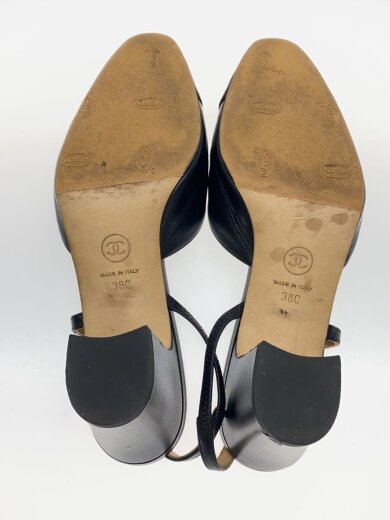 商品画像：G31318/パンプス/ブラック/シャネル 4