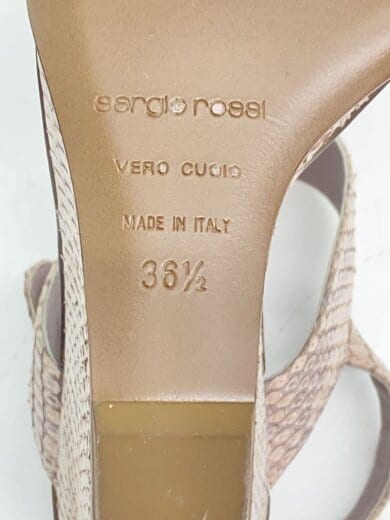 商品画像：パイソンサンダル/36.5 5