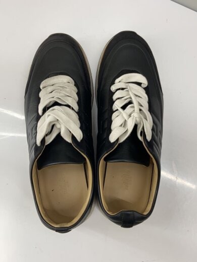 商品画像：イージー/レザー/ローカットスニーカー/43/BLK/221901Z/ソール黒ずみあり 3