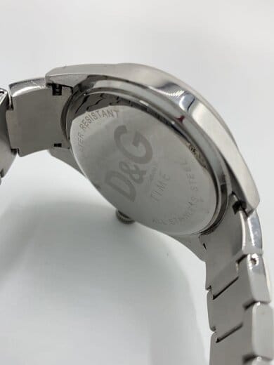 商品画像：クォーツ腕時計/アナログ/WHT/SLV 3