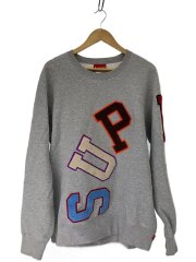 20AW/BIG ARC CREWNECK/XL/コットン/GRY