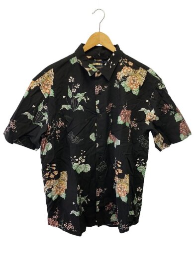 商品画像：roarke/半袖シャツ/L/コットン/ブラック 1