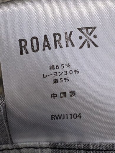 商品画像：roarke/半袖シャツ/L/コットン/ブラック 4