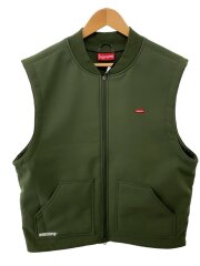 22AW/windstopper work vest/ベスト/XL/ポリエステル/GRN/