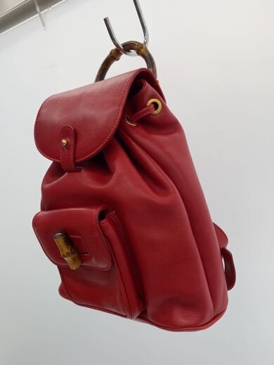 商品画像：リュック/レザー/RED/003・2034・0030 2