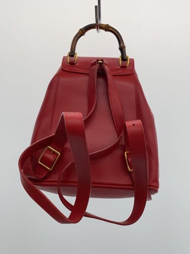 商品画像：リュック/レザー/RED/003・2034・0030 3