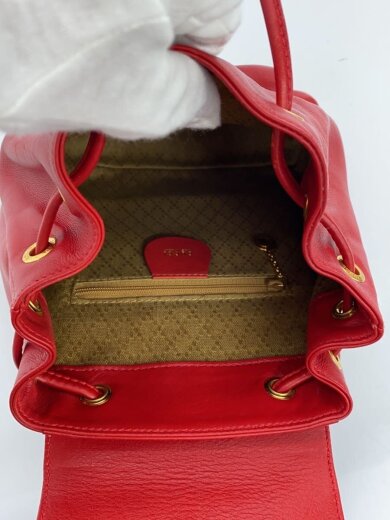 商品画像：リュック/レザー/RED/003・2034・0030 6