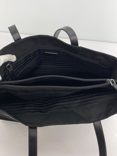 商品画像：トートバッグ/ナイロン/BLK 6